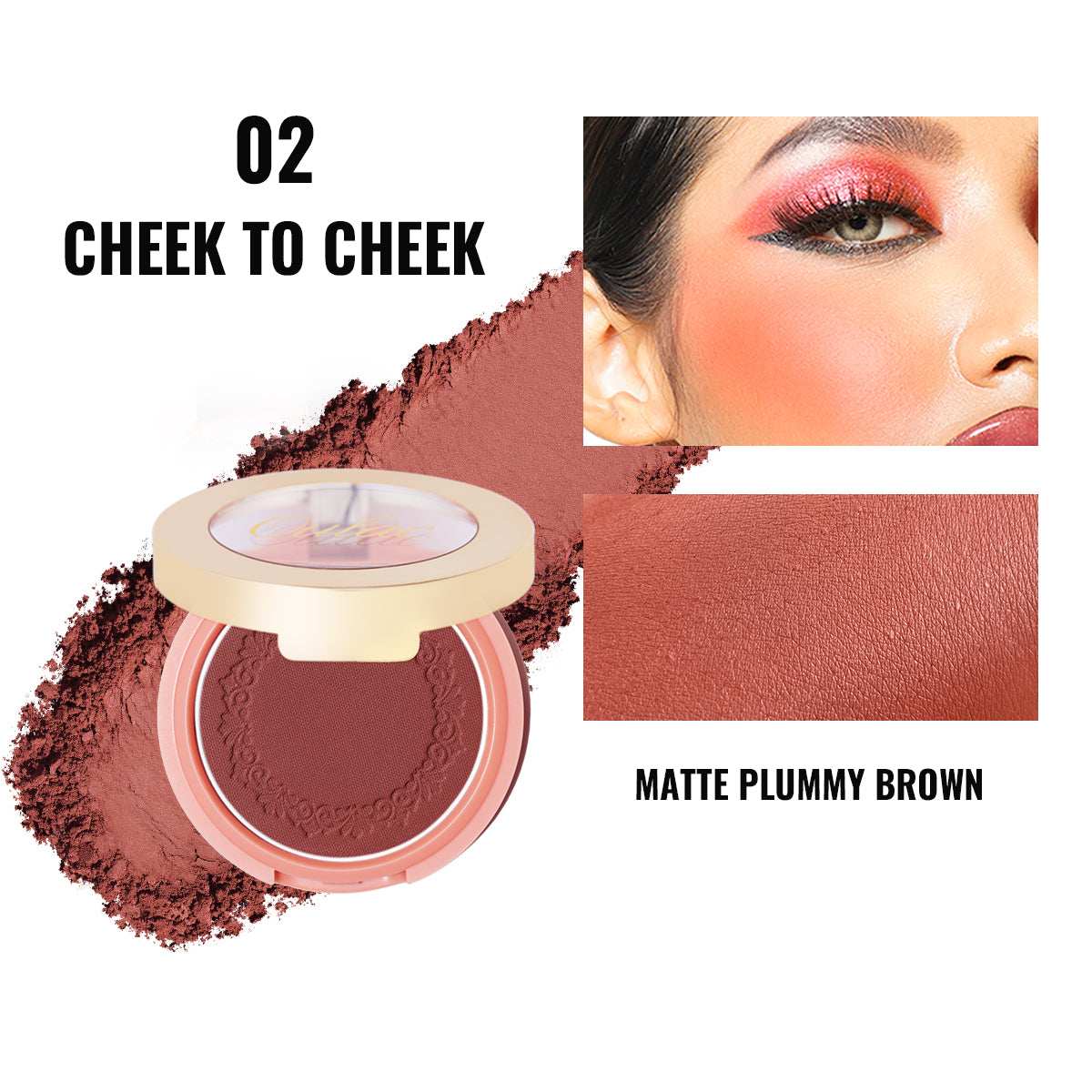 Blush Mono | N02 Cheek to Cheek - Oulac Cosmetics Official