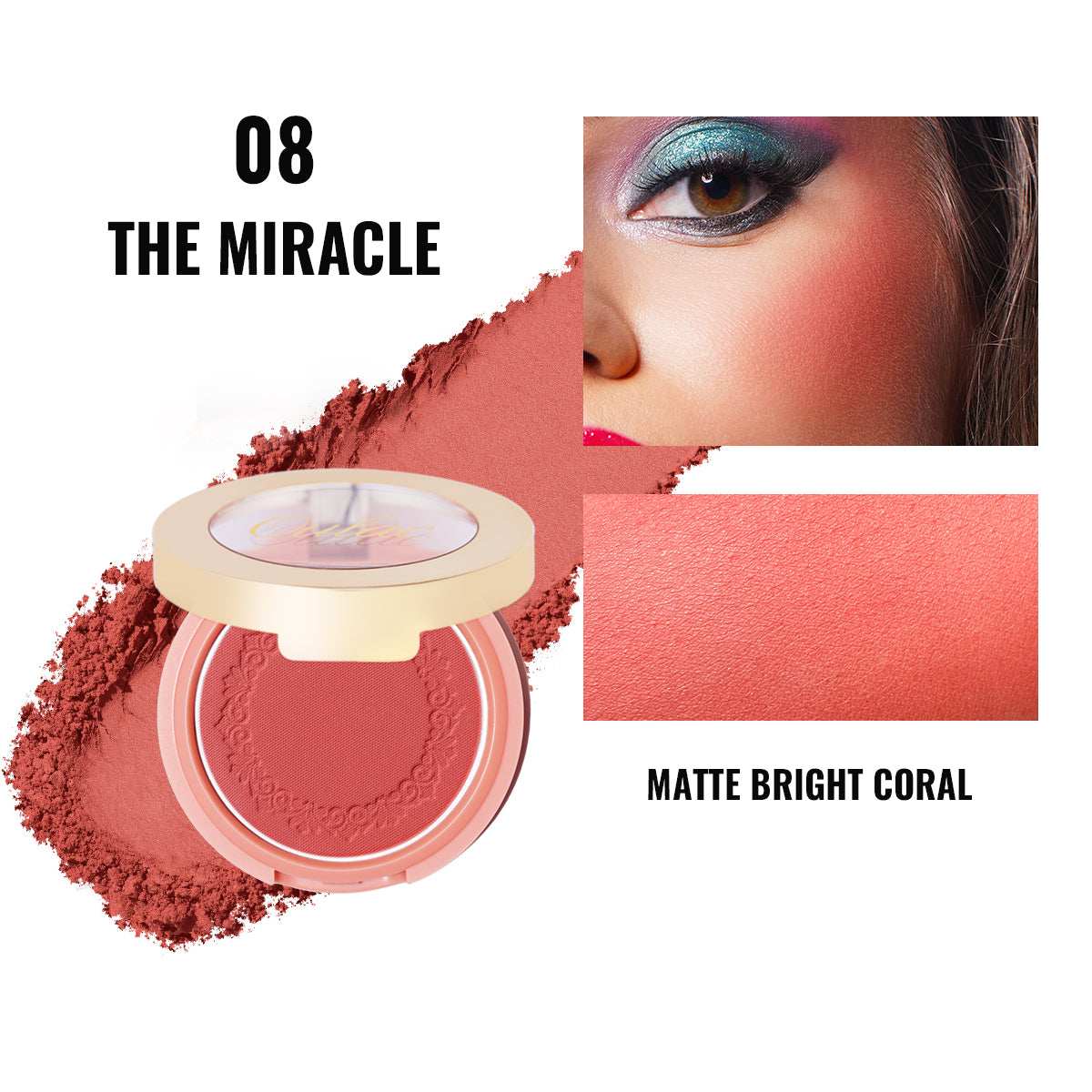 Blush Mono | N08 The Miracle - Oulac Cosmetics Official