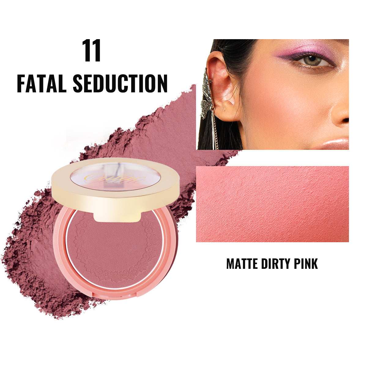 Blush Mono | N11 Fatal Seduction - Oulac Cosmetics Official