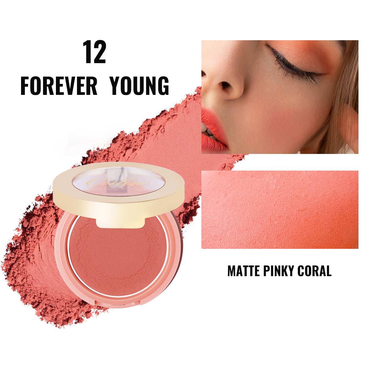 Blush Mono | N12 Forever Young - Oulac Cosmetics Official