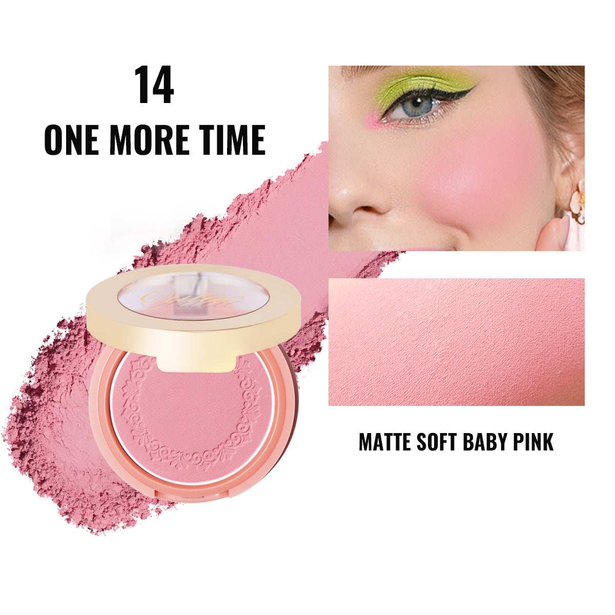 Blush Mono | N14 One More Time - Oulac Cosmetics Official