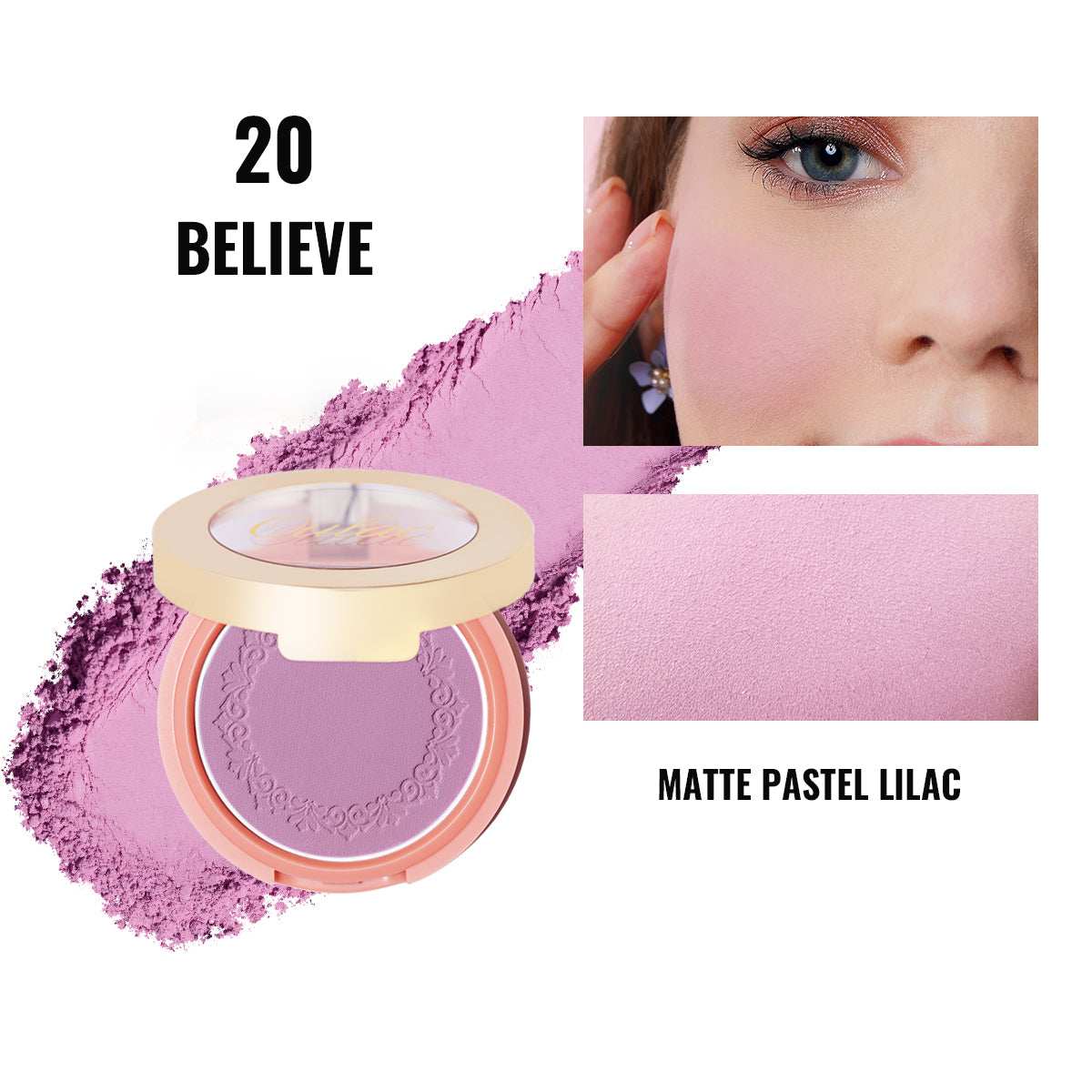 Blush Mono | N20 Believe - Oulac Cosmetics Official