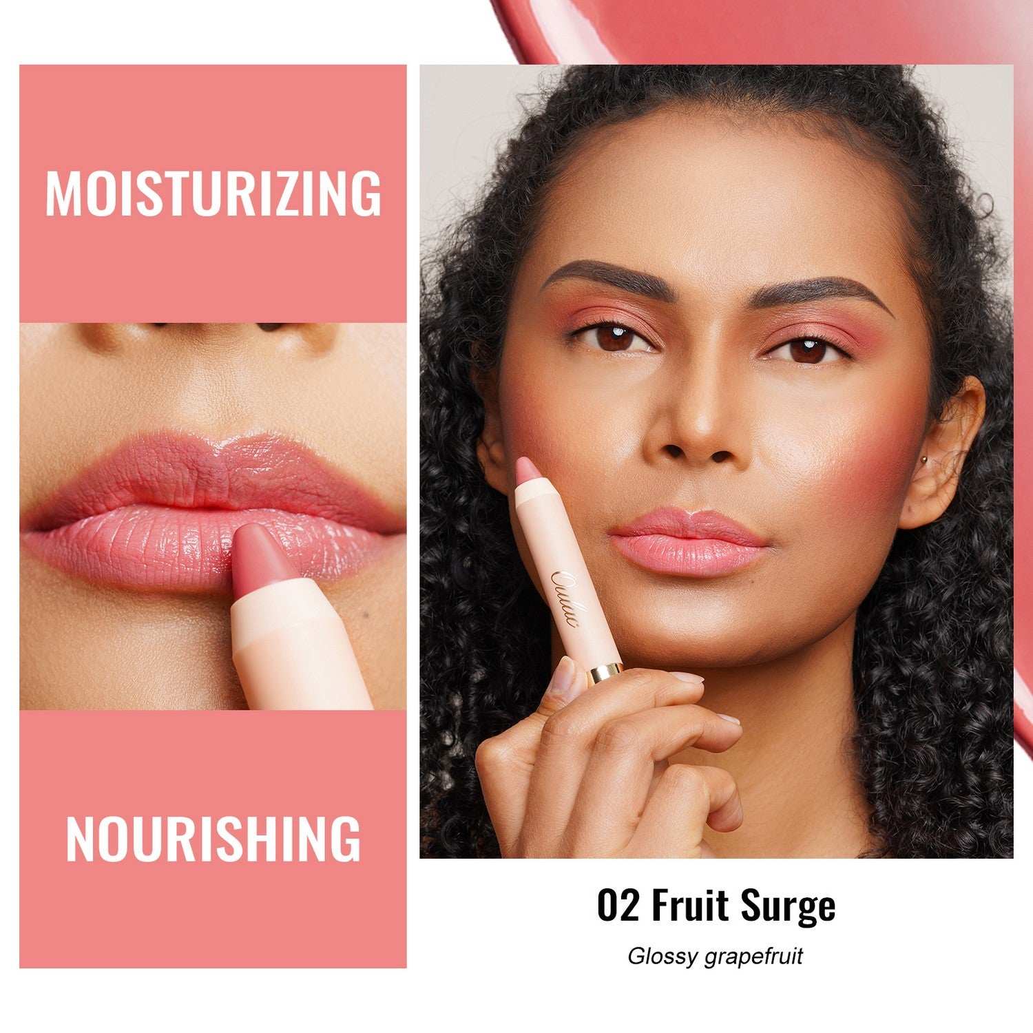 Color Shine Crayon | 02 Fruit Surge - Oulac Cosmetics Official