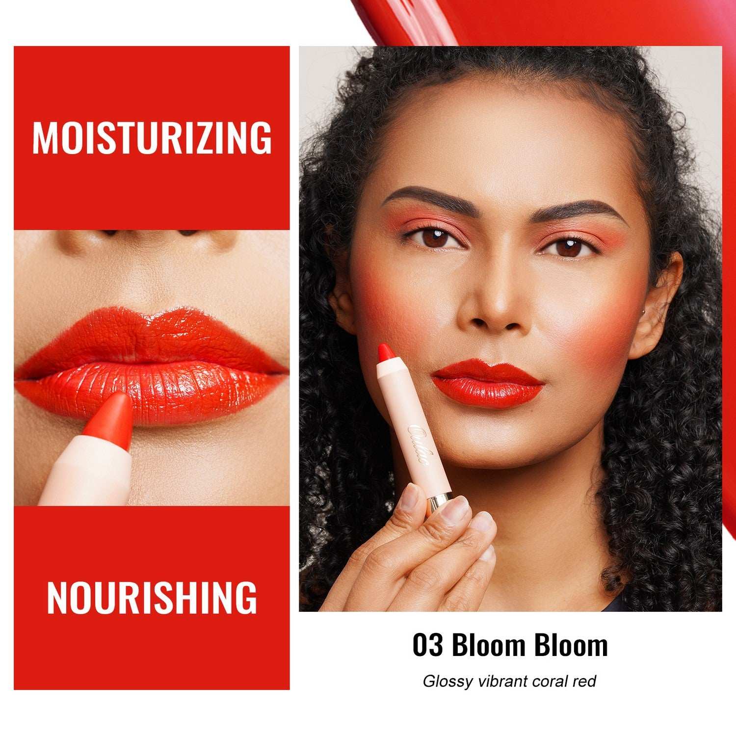 Color Shine Crayon | 03 Bloom Bloom - Oulac Cosmetics Official
