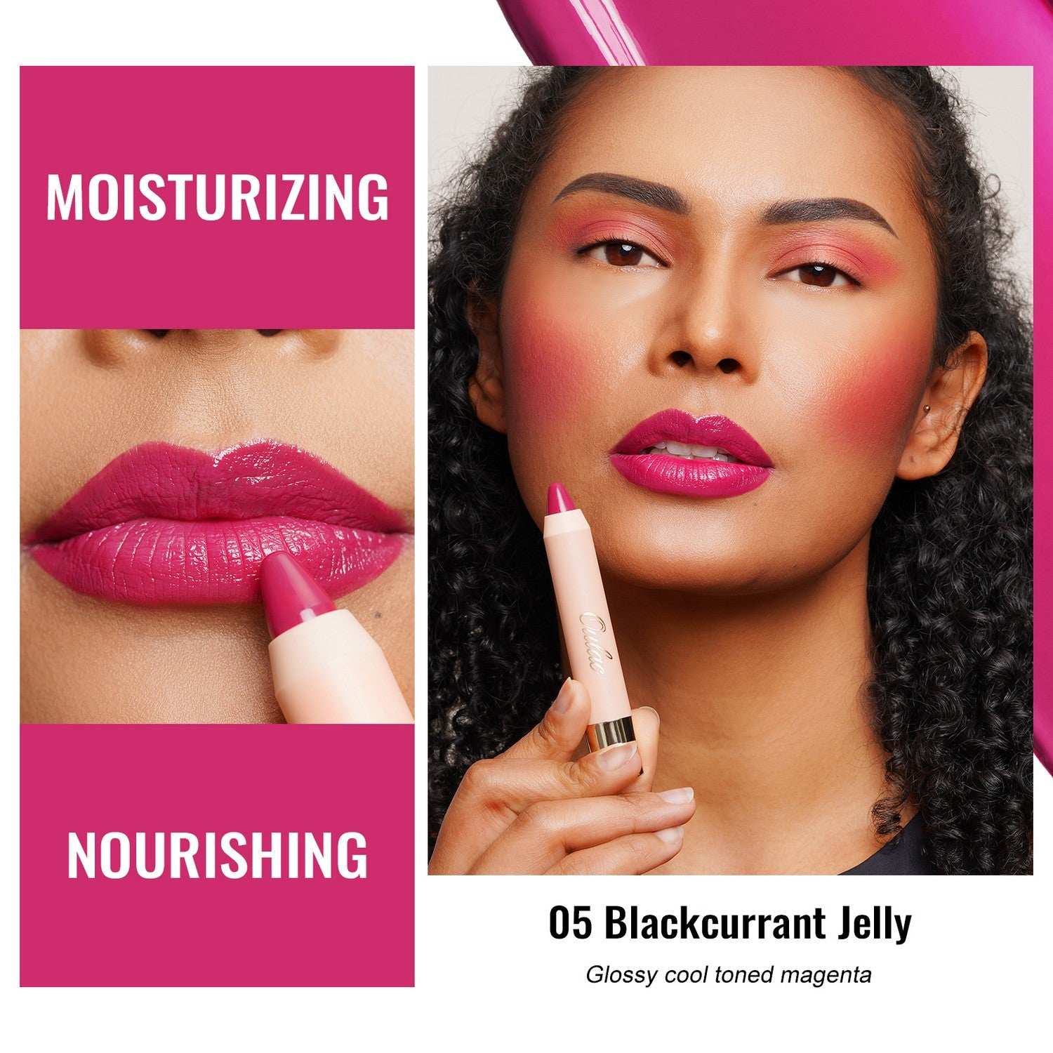 Color Shine Crayon | 05 Blackcurrant Jelly - Oulac Cosmetics Official