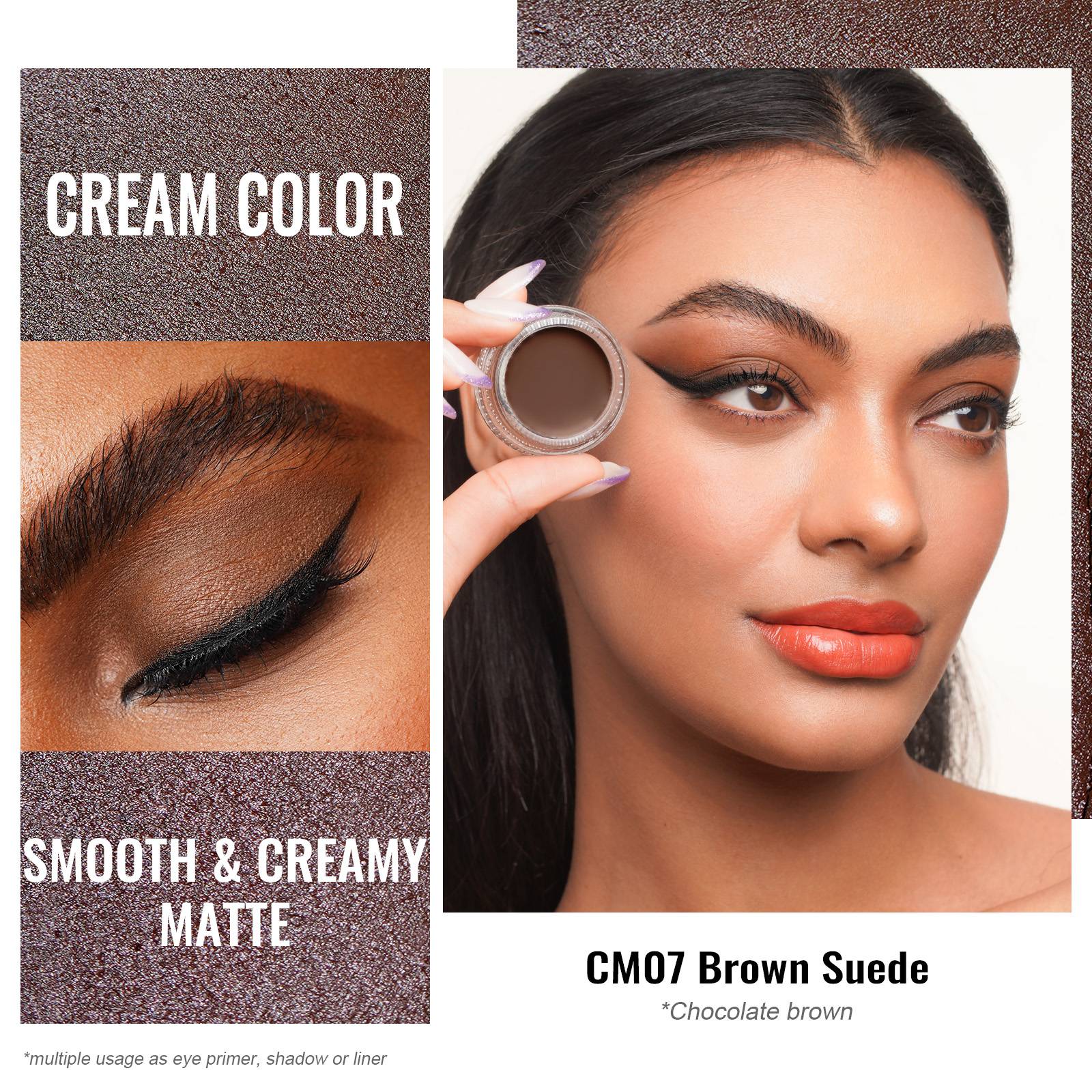 Cream Color | CM07 Brown Suede