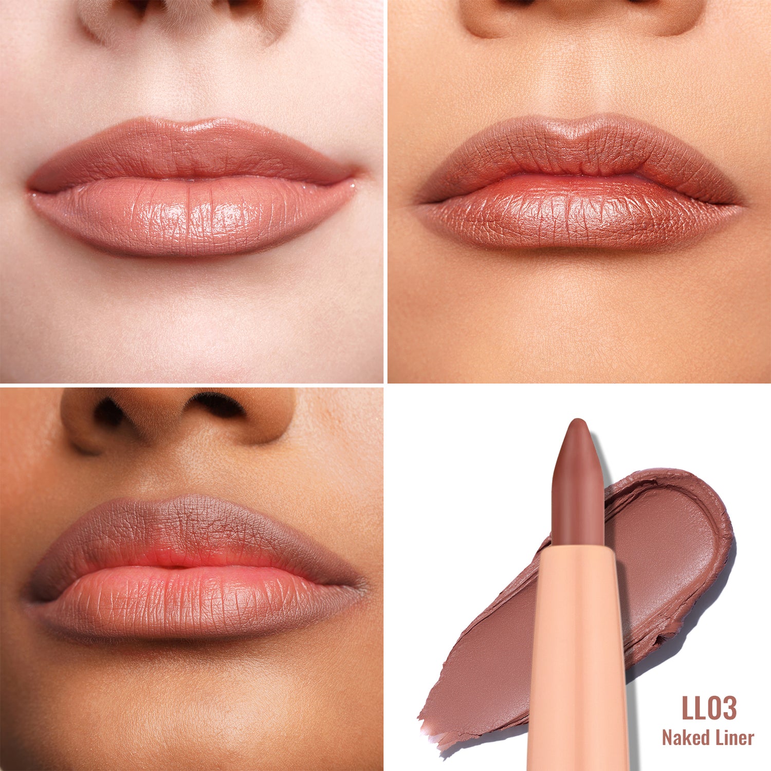 Glow Glamour Lip Liner | LL03 Naked Liner