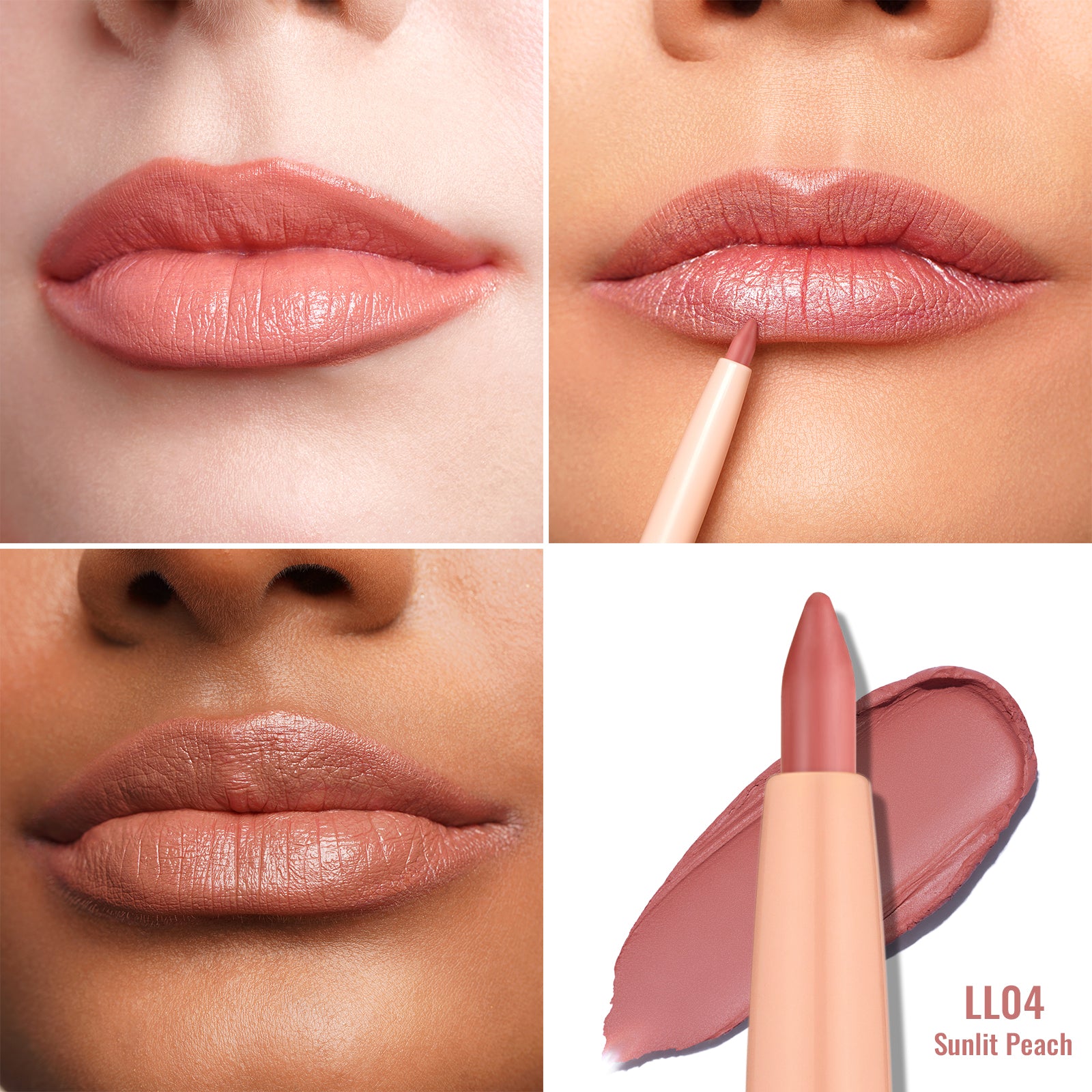 Glow Glamour Lip Liner | LL04 Sunlit Peach