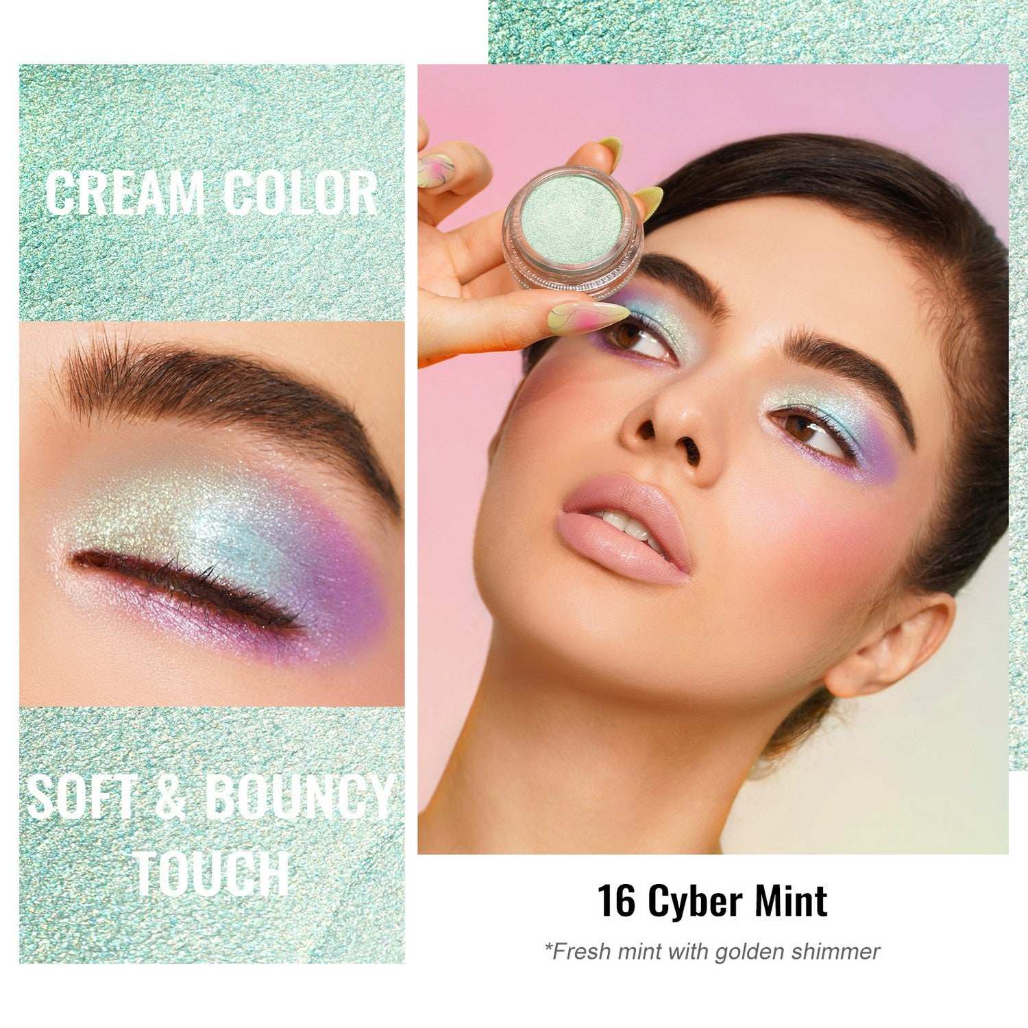 Cream Color | R16 Cyber Mint - Oulac Cosmetics Official