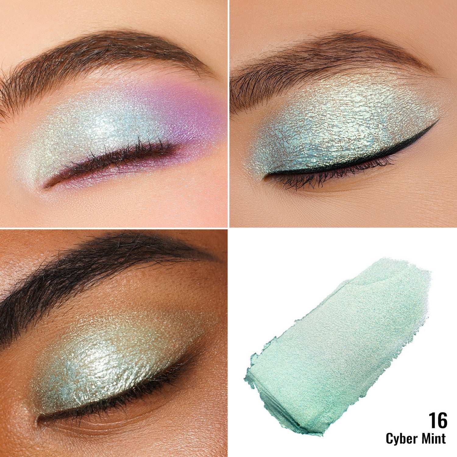 Cream Color | R16 Cyber Mint - Oulac Cosmetics Official