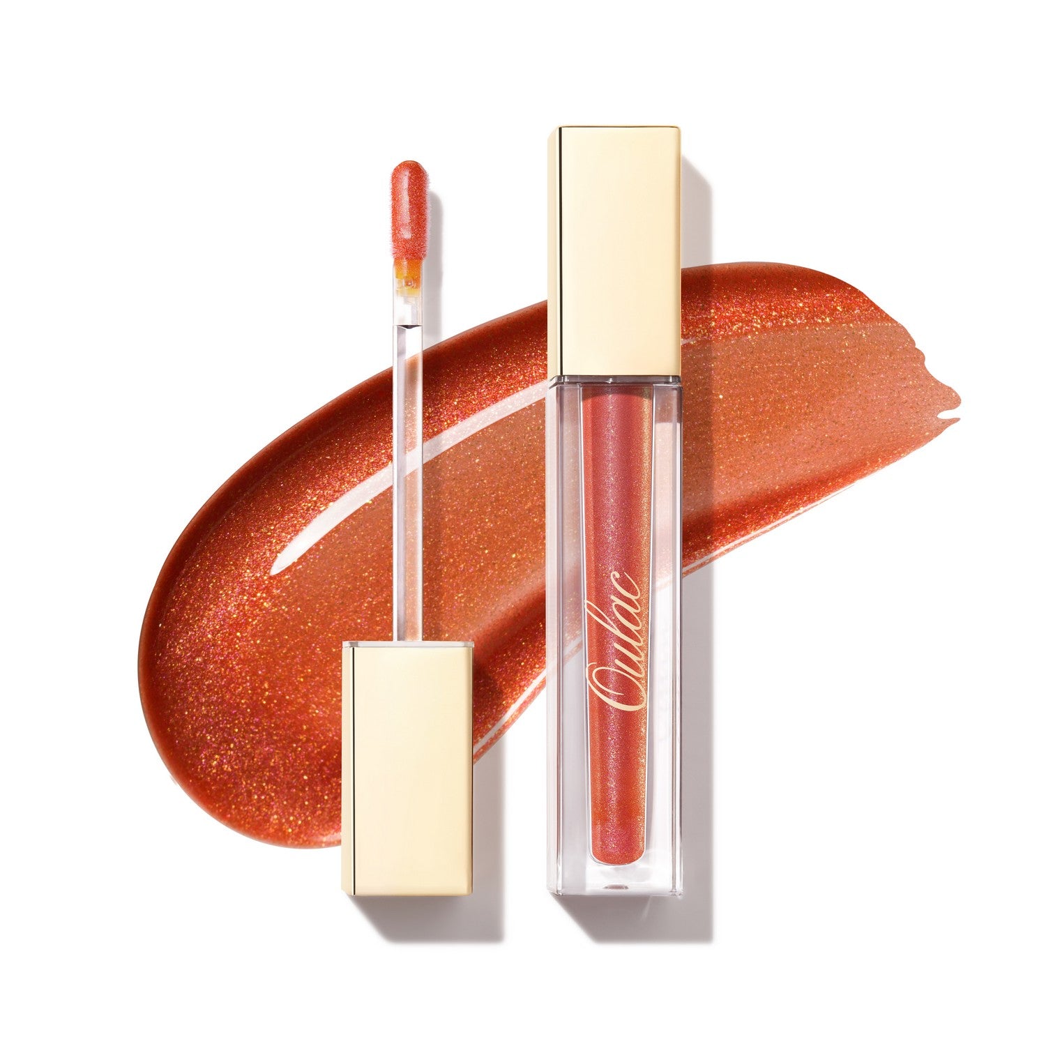 Brillant à Lèvres Shine Lip Gloss N°5 D'Donna - Teinte Brun Scintillant, Neuf, Pour Un Effet Brillant Et Lumineux