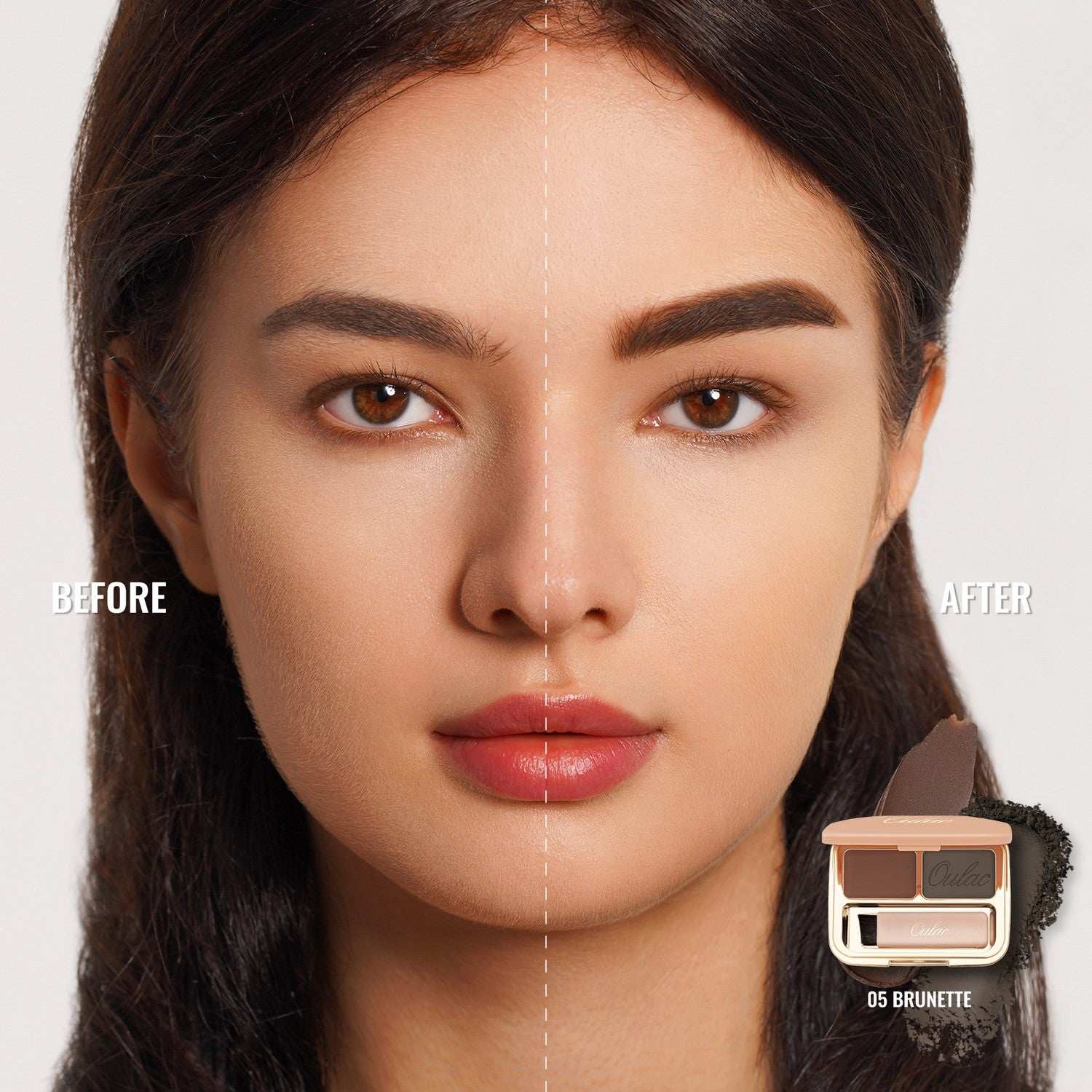Eyebrow Compact | B2 Brunette - Oulac Cosmetics Official