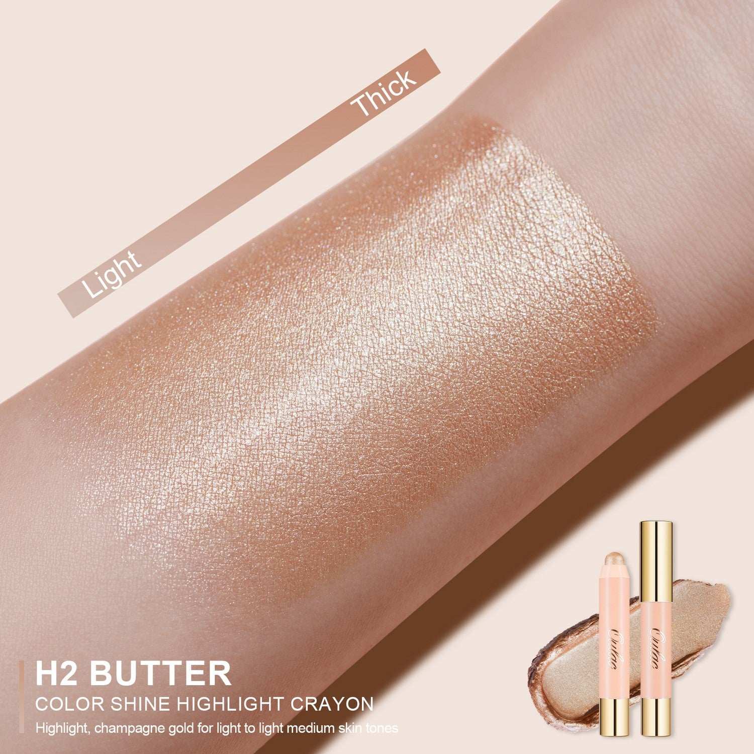 Highlight Crayon | H2 Butter - Oulac Cosmetics Official