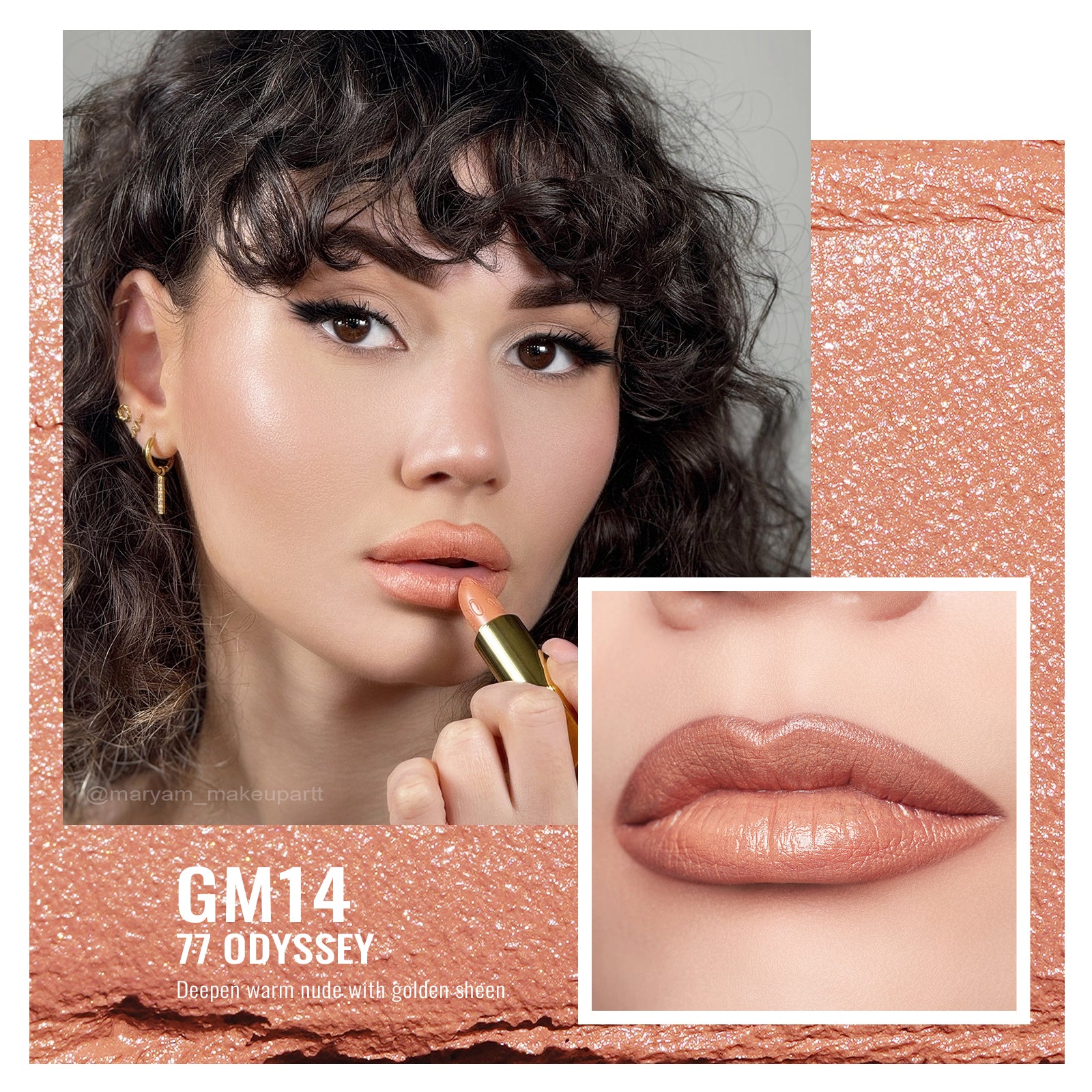 Metallic Shine Lipstick | GM14 77 Odyssey