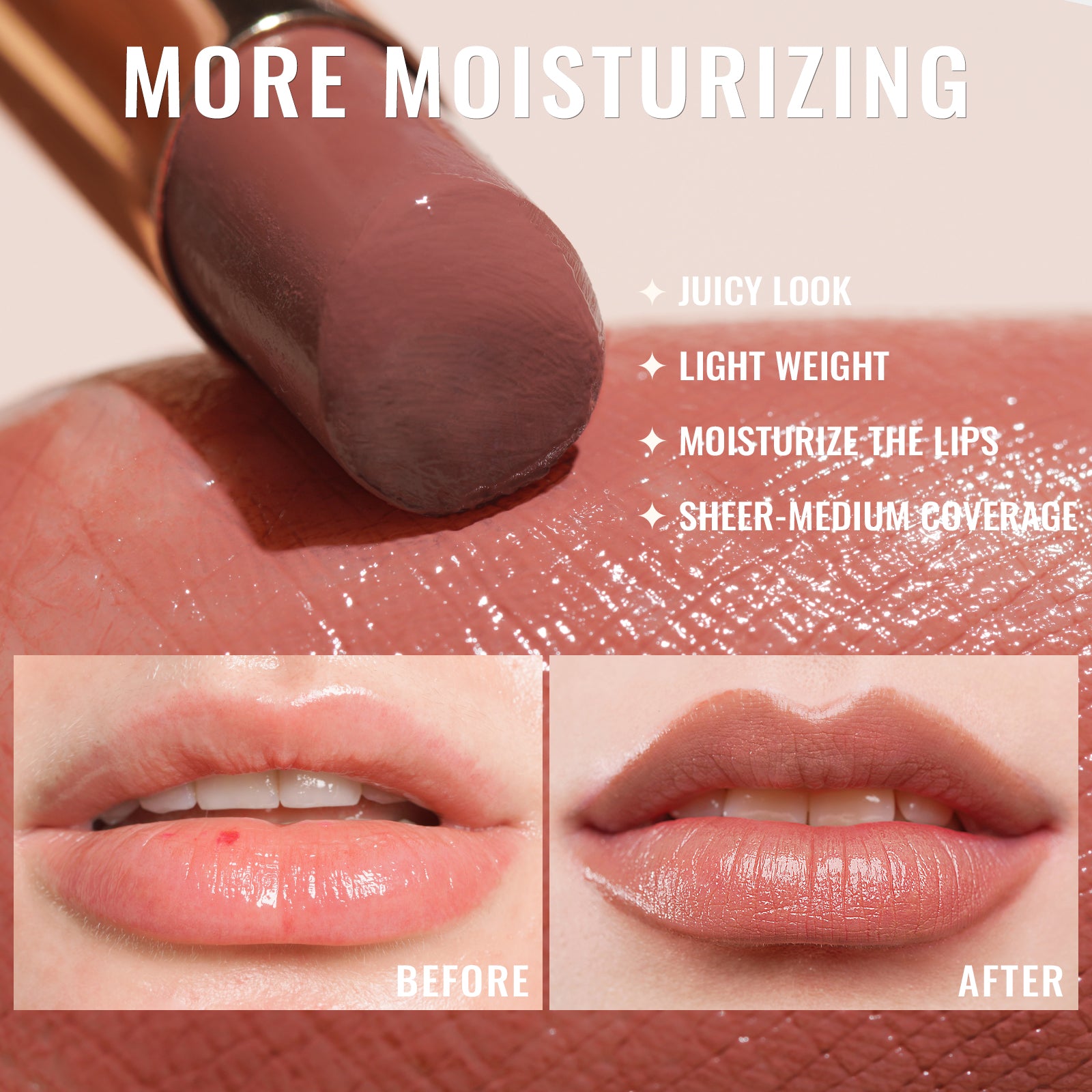 Moisture Shine Lipstick | G17 Marsala