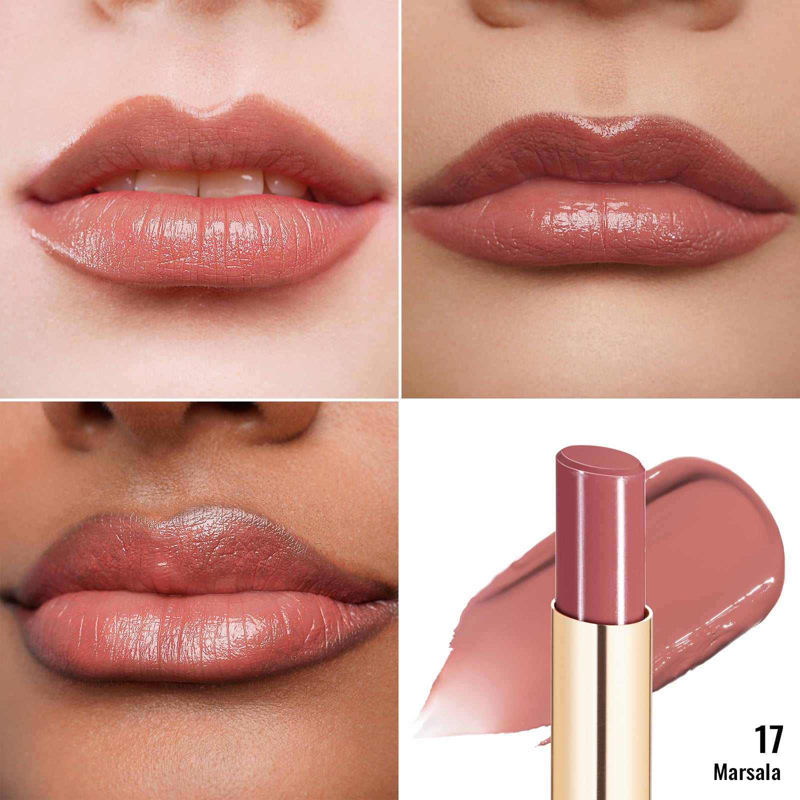 Moisture Shine Lipstick | G17 Marsala