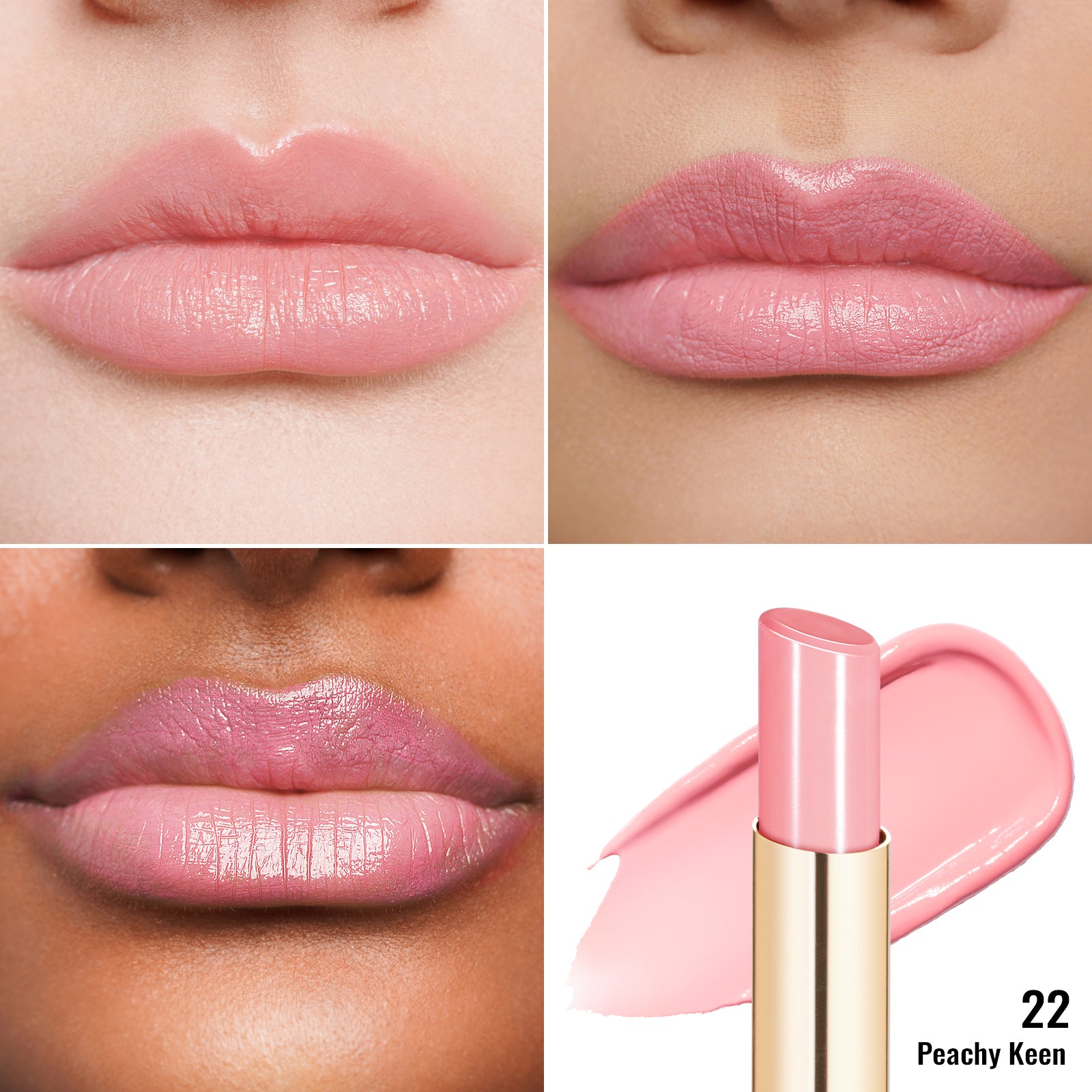 Moisture Shine Lipstick | G22 Peachy Keen
