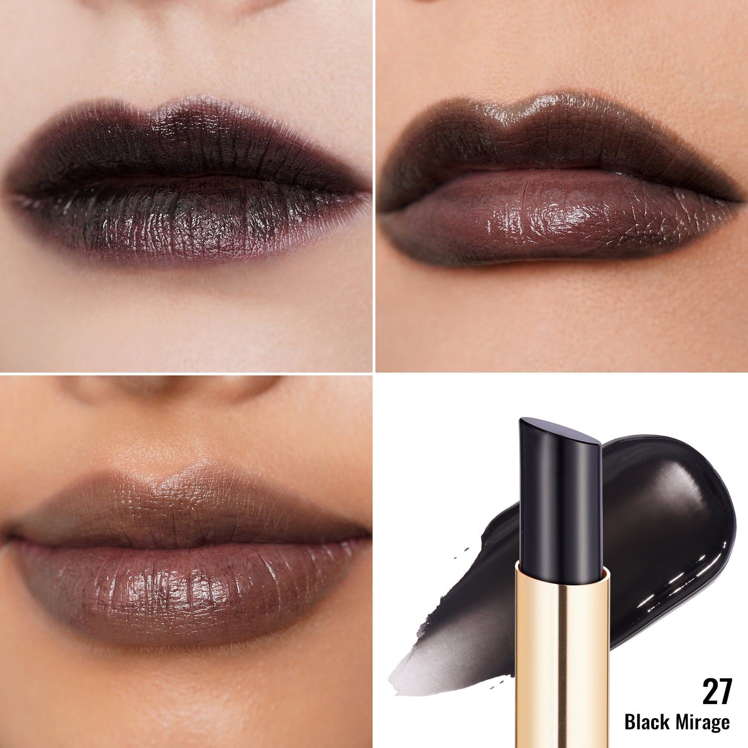 Moisture Shine Lipstick | G27 Black Mirage