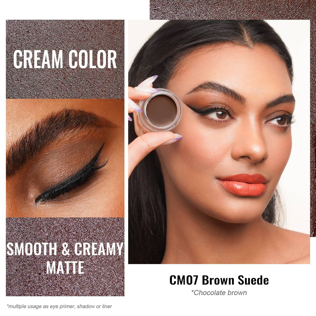 Cream Color | CM07 Brown Suede