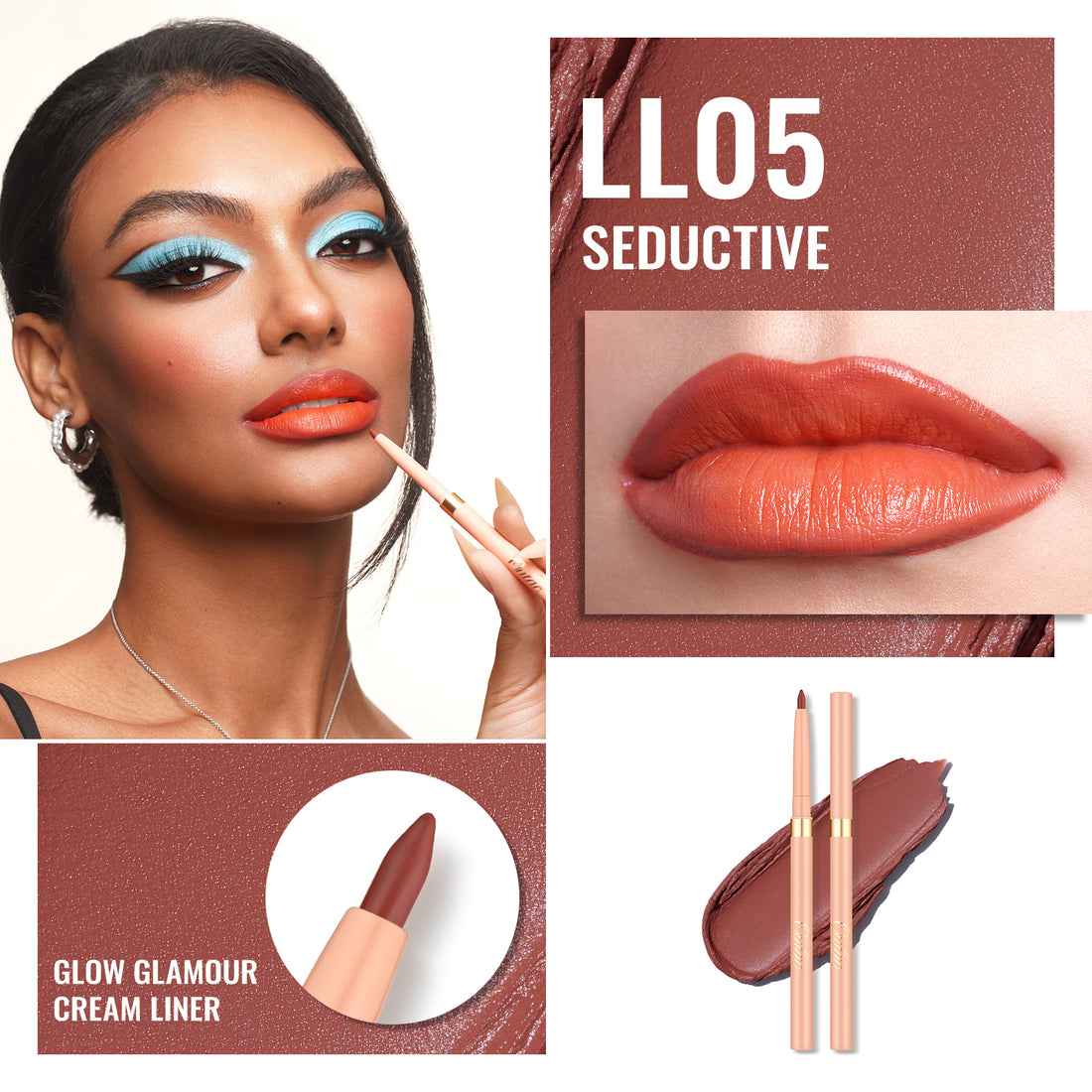 Glow Glamour Lip Liner | LL05 Seductive