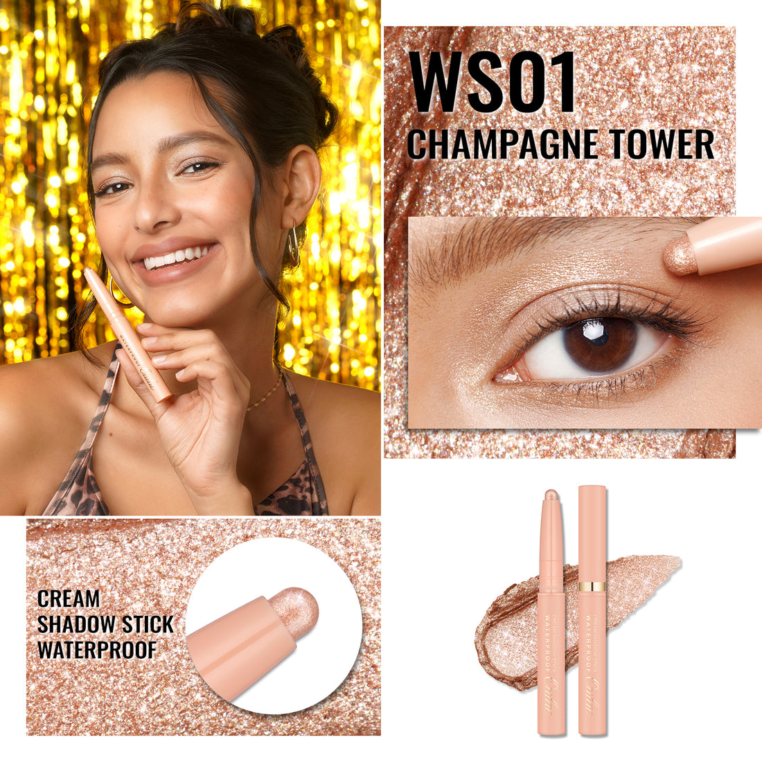 Eyeshadow Stick | WS01 Champagne Tower