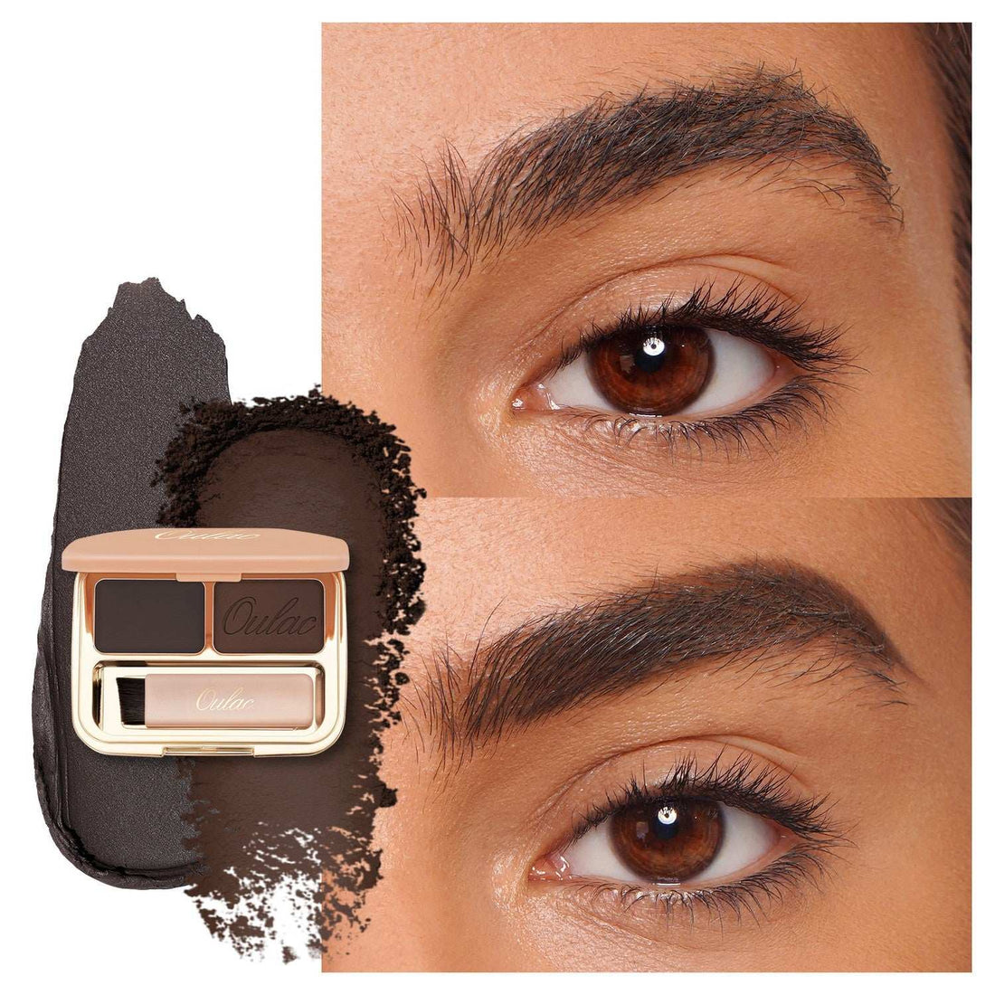Eyebrow Compact | B3 Charcoal Brown - Oulac Cosmetics Official