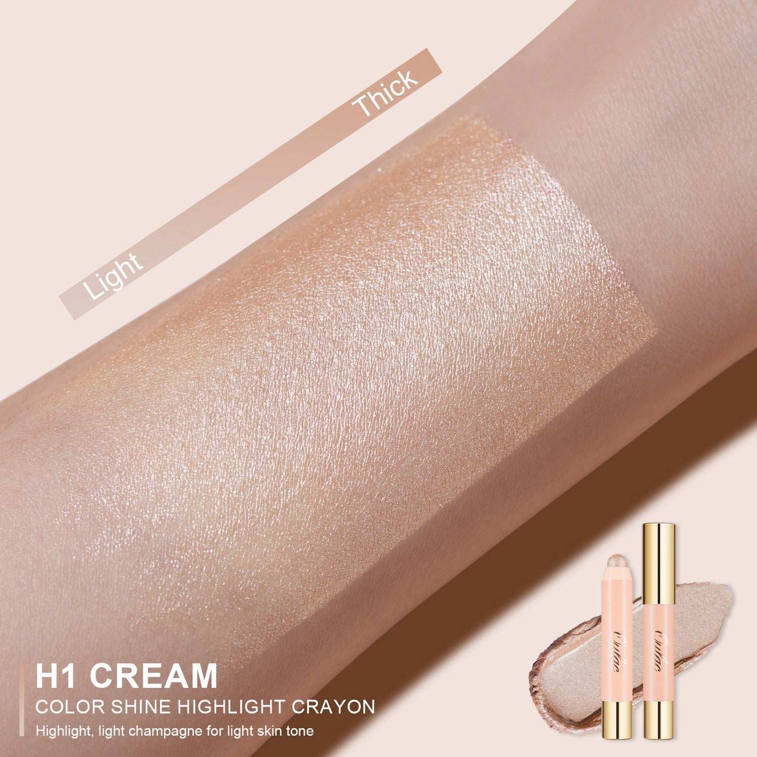 Highlight Crayon | H1 Cream - Oulac Cosmetics Official