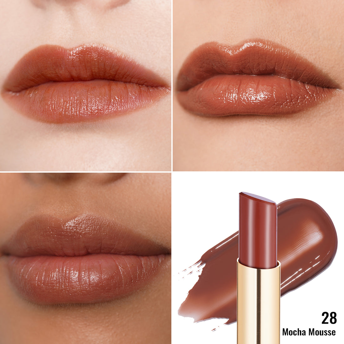 Moisture Shine Lipstick | 28 Mocha Mousse