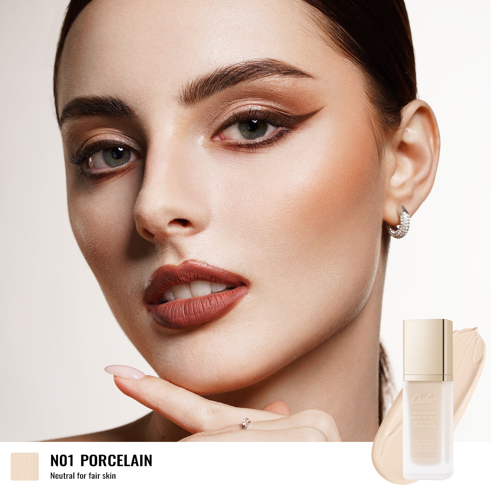 【新品・未使用】Arm foundation flawless　UNOA Nourishing Foundation | N01 Porcelain – Oulac Cosmetics Official