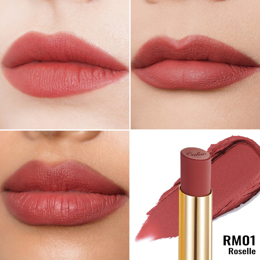 Rosérium Matte Lipstick | RM01 Roselle